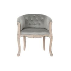 DKD Home Decor Fotelj DKD Home Decor Grey Wood Plastic 58 x 56 x 69 cm