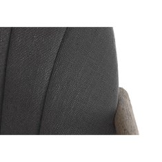 DKD Home Decor Fotelj DKD Home Decor Temno siva jelka Plastika 68 x 69 x 89 cm 67 x 70 x 89 cm