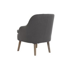 DKD Home Decor Fotelj DKD Home Decor Temno siva jelka Plastika 61 x 46 x 75 cm