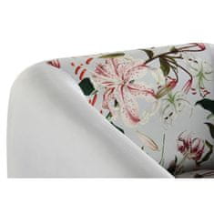 DKD Home Decor Fotelj DKD Home Decor Črna bež kovina poliester (75 x 71 x 71 cm)