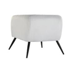 DKD Home Decor Fotelj DKD Home Decor Črna bež kovina poliester (75 x 71 x 71 cm)