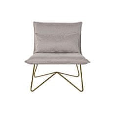 DKD Home Decor Fotelj DKD Home Decor 66 x 78 x 75 cm bež zlata kovina