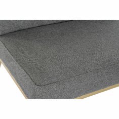 DKD Home Decor Fotelj DKD Home Decor 80 x 66 x 72 cm Elov les Rjava Temno siva