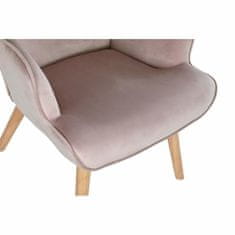 DKD Home Decor Fotelj DKD Home Decor Pink Wood 67 x 69 x 96 cm 75 x 69 x 96 cm