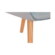 DKD Home Decor Fotelj DKD Home Decor Blue Sky blue Natural Wood Plastic 67 x 75 x 96 cm