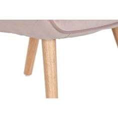 DKD Home Decor Fotelj DKD Home Decor Pink Wood 67 x 69 x 96 cm 75 x 69 x 96 cm