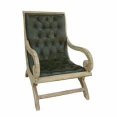 DKD Home Decor Fotelj DKD Home Decor Zelena Mango les 65 x 98 x 94 cm