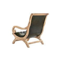 DKD Home Decor Fotelj DKD Home Decor Zelena Mango les 65 x 98 x 94 cm