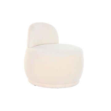 DKD Home Decor Fotelj DKD Home Decor White 66 x 66 x 66 cm