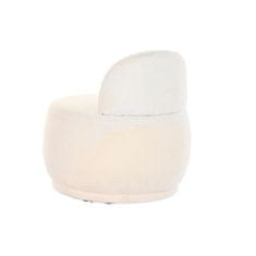 DKD Home Decor Fotelj DKD Home Decor White 66 x 66 x 66 cm