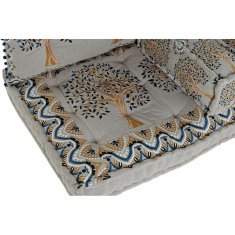 DKD Home Decor Fotelj DKD Home Decor Yellow Blue Beige 145 x 76 x 1 cm