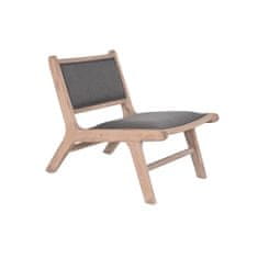 DKD Home Decor Fotelj DKD Home Decor Temno siva Svetlo rjava jelka 57 x 85 x 71,5 cm