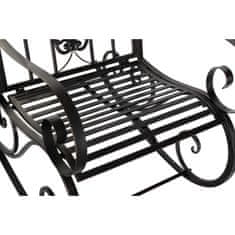 DKD Home Decor Gugalni stol DKD Home Decor črna kovina aluminij 63 x 89 x 92 cm