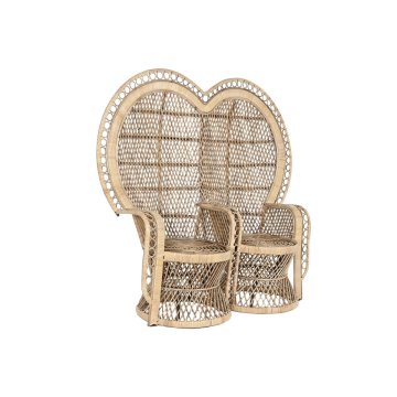 DKD Home Decor Fotelj DKD Home Decor 153 x 67 x 145 cm Naravni