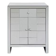 DKD Home Decor Nočna omarica DKD Home Decor Zrcalo MDF Wood (59 x 43 x 76 cm)