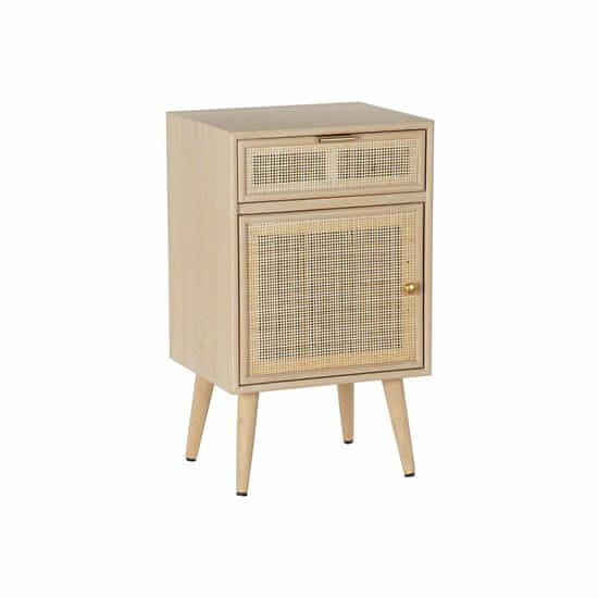 DKD Home Decor Nočna omarica DKD Home Decor Les Paolownia MDF Les (42 x 36,5 x 71 cm)