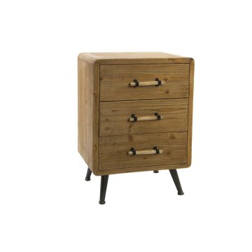 DKD Home Decor Nočna omarica DKD Home Decor Les (50 x 37 x 71 cm)