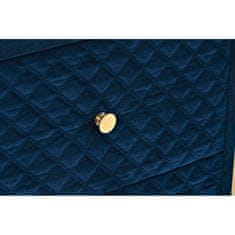 DKD Home Decor Nočna omarica DKD Home Decor 60 x 35 x 74 cm Crystal Blue Golden