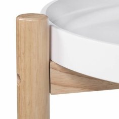 BigBuy Nočna omarica Bela MDF les (43 x 43 x 55 cm)