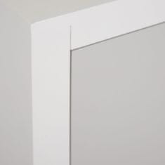 BigBuy Nočna omarica MARGOT 46 x 30 x 54 cm siva bela