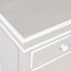 BigBuy Nočna omarica JULES 45 x 35 x 72 cm Siva