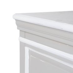 BigBuy Nočna omarica JULES 51 x 38 x 72,5 cm Siva