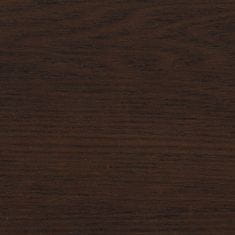 BigBuy Nočna omarica BROWNIE 45 x 33 x 50,5 cm Temno rjava Elov les MDF Les