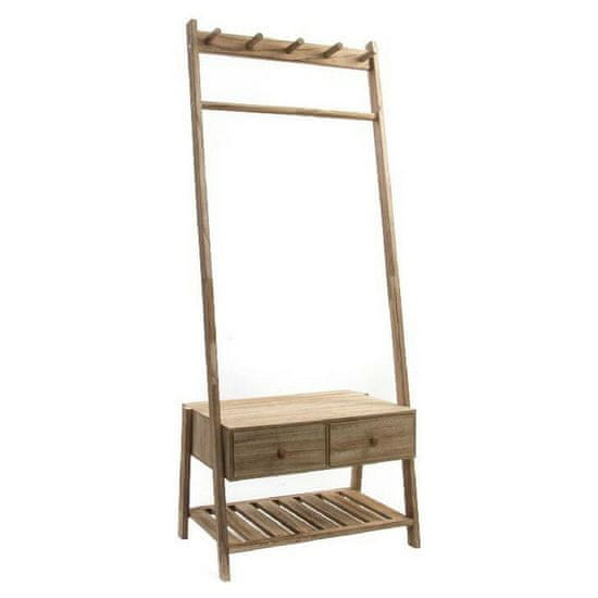 DKD Home Decor Stojalo za klobuke DKD Home Decor Wood Brown (60 x 40 x 149 cm)