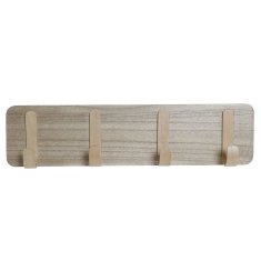 DKD Home Decor Stenski obešalnik DKD Home Decor MDF (48 x 7 x 12 cm)