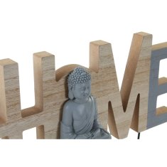 DKD Home Decor Stenski obešalnik DKD Home Decor Kovina Les Oriental (28 x 4 x 21 cm) (2 enoti)
