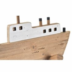 DKD Home Decor Stenski obešalnik DKD Home Decor Wood Sailor (40 x 8 x 19 cm)