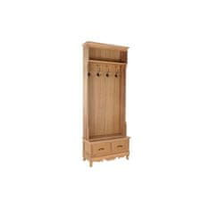 DKD Home Decor Predsobna miza z 2 predaloma DKD Home Decor Naravna jelka MDF les 81,5 x 36,5 x 201 cm