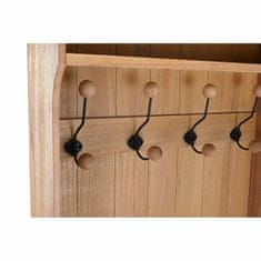 DKD Home Decor Predsobna miza z 2 predaloma DKD Home Decor Naravna jelka MDF les 81,5 x 36,5 x 201 cm