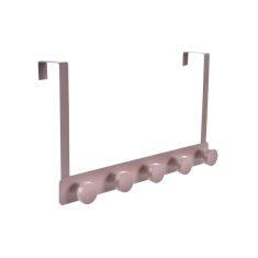 DKD Home Decor Vratni obešalnik za plašče DKD Home Decor Metal Brown Cream (33 x 5 x 20 cm) (2 enoti)