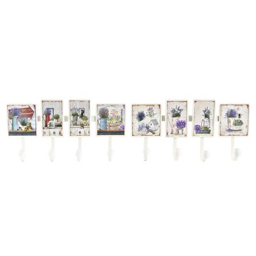 DKD Home Decor Stenski obešalnik DKD Home Decor Metal Shabby Chic (38 x 6 x 19 cm) (2 enoti)