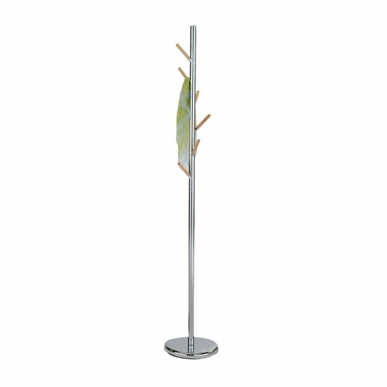 Versa Stojalo za plašče Versa Metal Wood (28 x 170 x 28 cm)