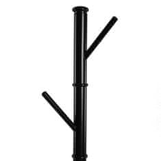 Versa Stojalo za klobuke Versa Noa Black Metal (30 x 5,5 x 30 cm)
