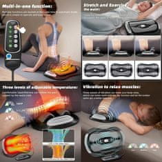 Alpha Medical Večnamenski shiatsu masažni aparat za ledveno hrbtenico