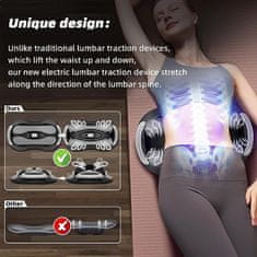Večnamenski shiatsu masažni aparat za ledveno hrbtenico