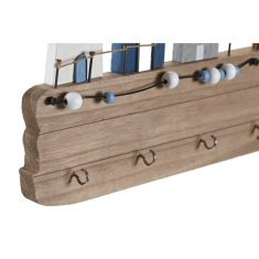 DKD Home Decor Stenski obešalnik za plašče DKD Home Decor MDF Wood (34,5 x 1,5 x 21,5 cm)