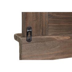 DKD Home Decor Stenski obešalnik DKD Home Decor Kovinske hiške (24 x 5 x 16 cm)