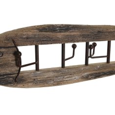 DKD Home Decor Stenski obešalnik DKD Home Decor Naravna riba (80 x 2,5 x 18 cm)
