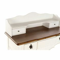 DKD Home Decor Pisalna miza DKD Home Decor Bela Rjava Paolownia les (90 x 40 x 101 cm)