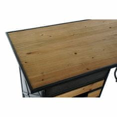 DKD Home Decor Pisalna miza DKD Home Decor Natural Black Metal 120 x 50 x 80 cm MDF Wood