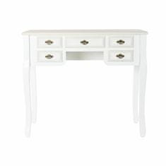 DKD Home Decor Pisalna miza DKD Home Decor 90 x 40 x 78 cm Bela MDF les