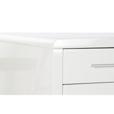 DKD Home Decor Pisalna miza DKD Home Decor Bela srebrna kovina MDF les 120 x 55 x 76 cm