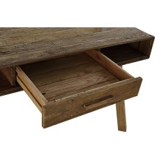 DKD Home Decor Pisalna miza DKD Home Decor 130 x 58 x 75 cm Naravni reciklirani les