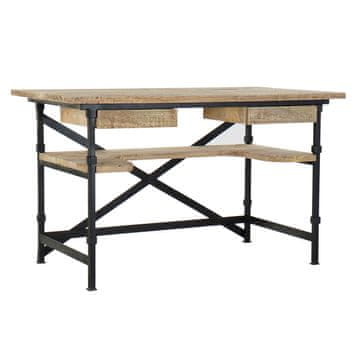 DKD Home Decor Pisalna miza DKD Home Decor Metal Wood (130 x 70 x 78 cm)