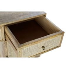 DKD Home Decor Pisalna miza DKD Home Decor Natural Black (130 x 50 x 76 cm)