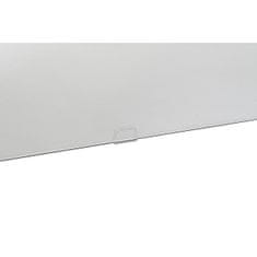 DKD Home Decor Pisalna miza DKD Home Decor Crystal Grey Transparent MDF kaljeno steklo (120 x 50 x 76 cm)